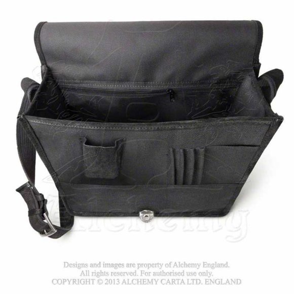 Alchemy Gothic Intrepid Valise Steampunk Bag - Picture 6 of 9